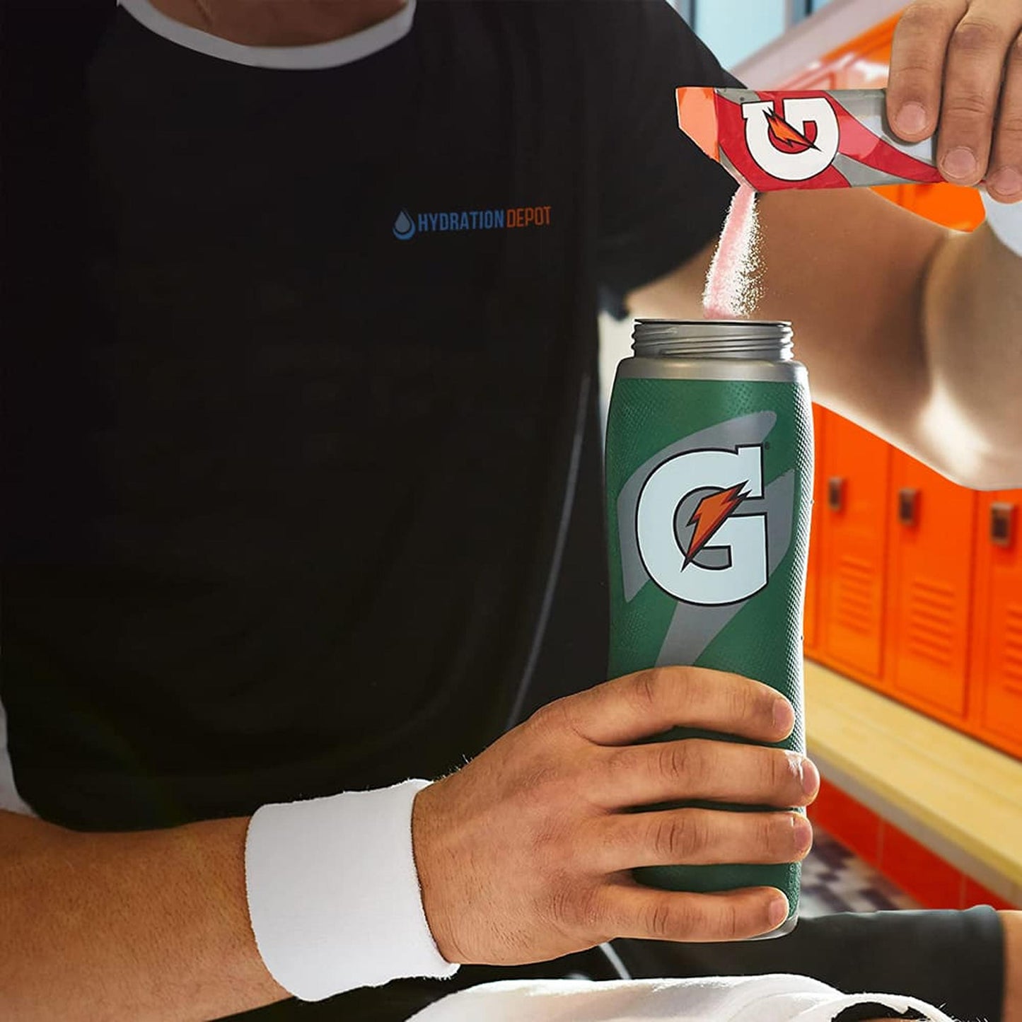Gatorade Bulk Thirst Quencher Powder Sticks Mix in Tumbler