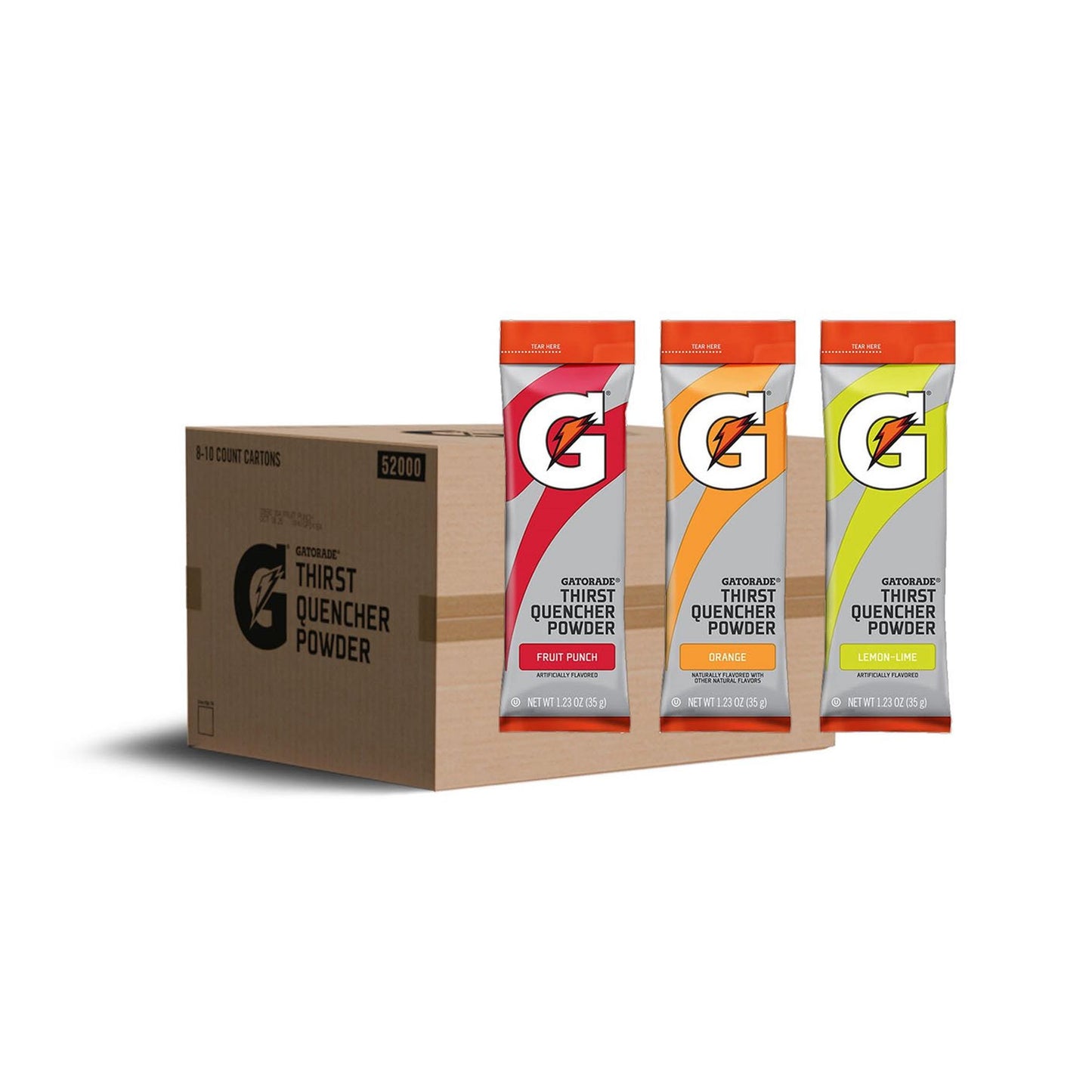 Case of Gatorade Bulk Thirst Quencher Powder Sticks - 80 Sticks
