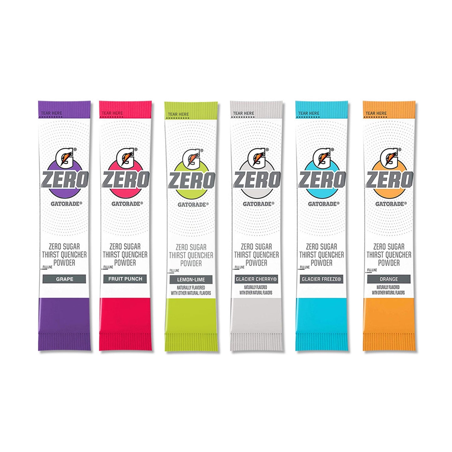 Gatorade Zero Powder Sticks 5 Flavors