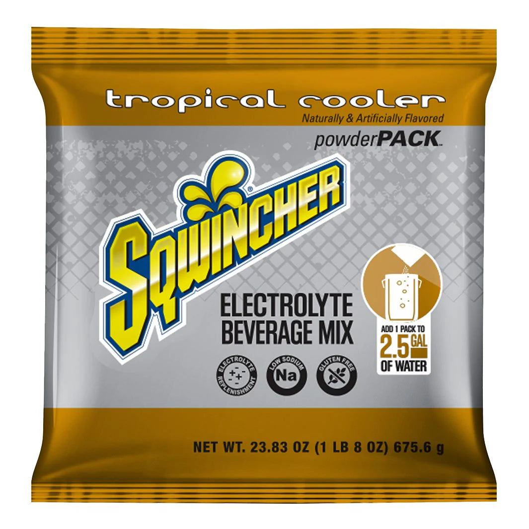 Sqwincher 2.5-Gallon Electrolyte Powder Mix for Optimal Hydration ( 32 Pouches )