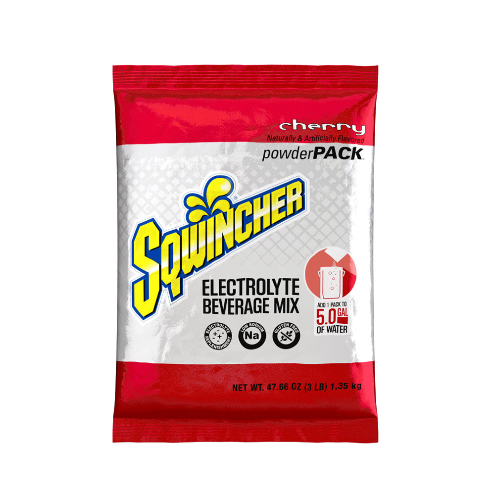 Sqwincher 5-Gallon Electrolyte Powder Mix for Optimal Hydration ( 16 Pouches )