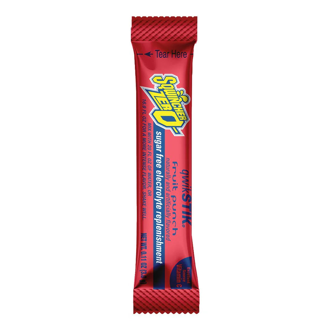 Sqwincher Zero 20-oz Qwik Stiks Full Case ( 500 Sticks )