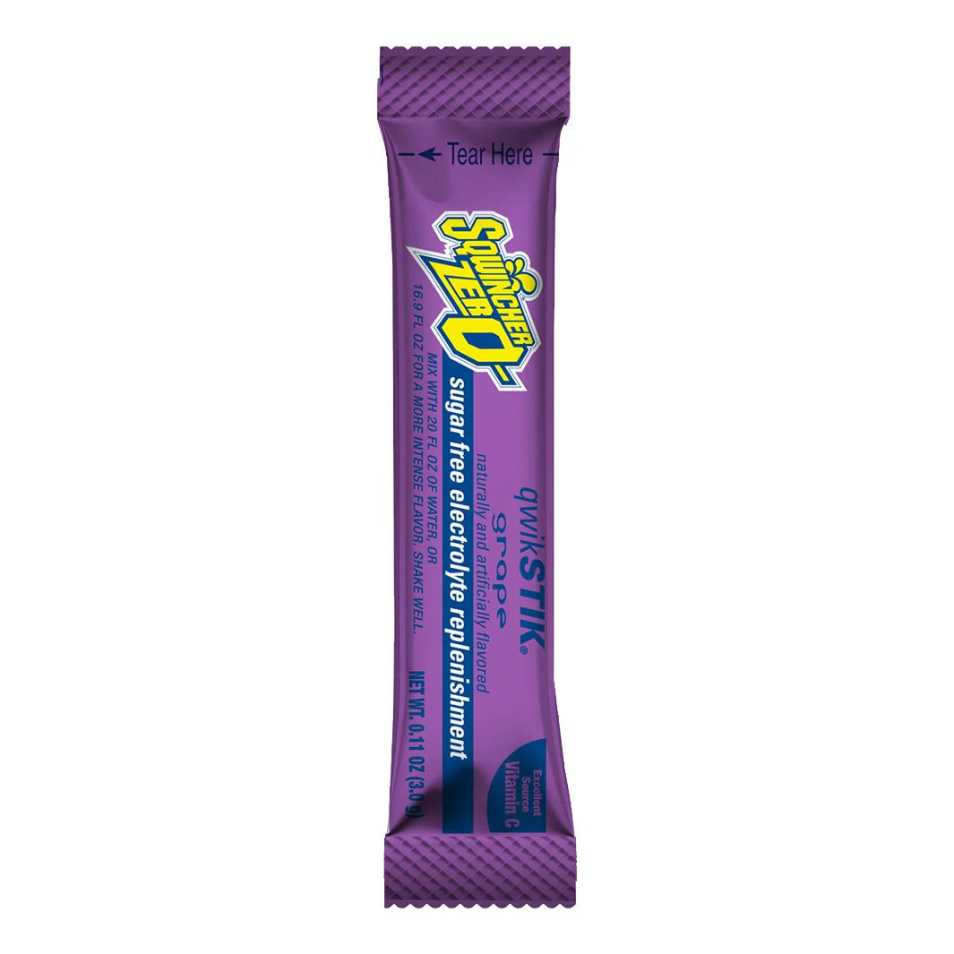 Sqwincher Zero 20-oz Qwik Stiks Full Case ( 500 Sticks )