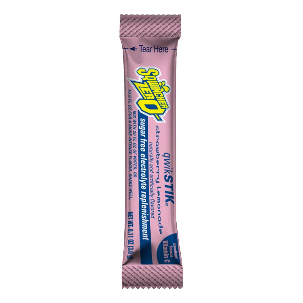 Sqwincher Zero 20-oz Qwik Stiks Full Case ( 500 Sticks )