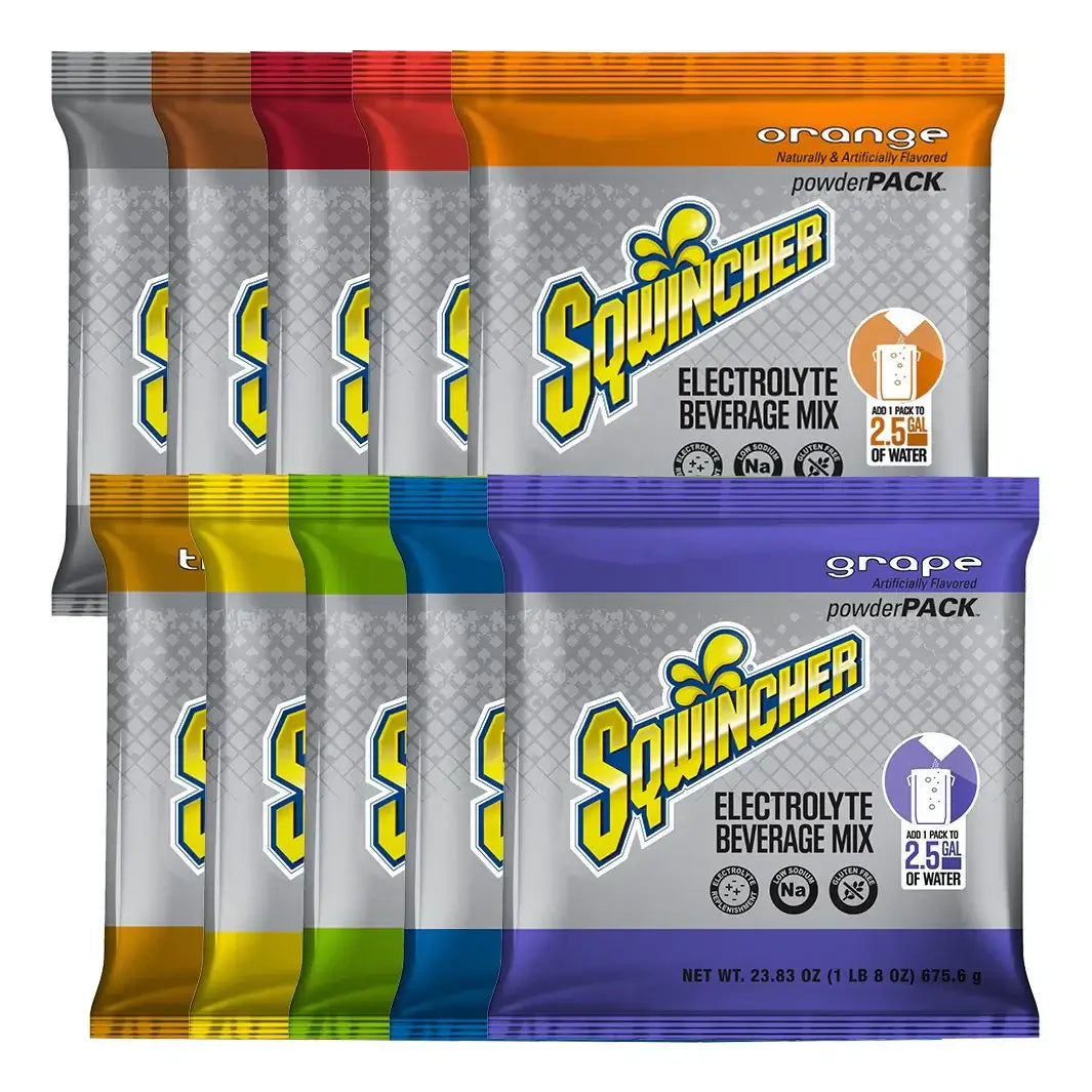 Sqwincher Professional Hydration for Athletes and Workers 2.5 Gallon Powder Mix