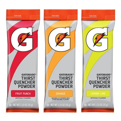 Gatorade Bulk Thirst Quencher Powder Sticks 3 Flavors