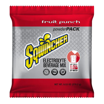 Sqwincher 1-Gallon Electrolyte Powder Mix for Optimal Hydration ( 80 Pouches )