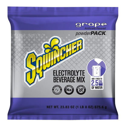 Sqwincher 2.5-Gallon Electrolyte Powder Mix for Optimal Hydration ( 32 Pouches )