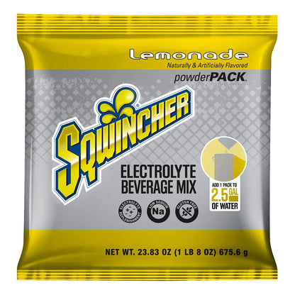 Sqwincher 2.5-Gallon Electrolyte Powder Mix for Optimal Hydration ( 32 Pouches )