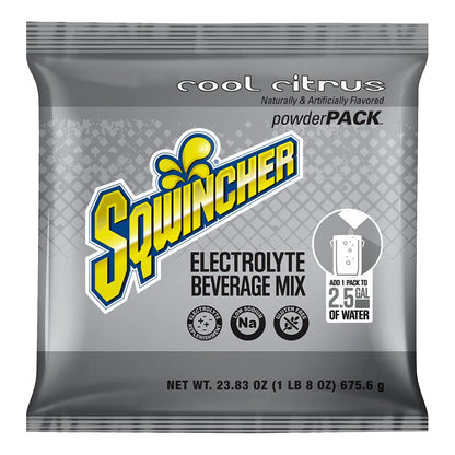 Sqwincher 2.5-Gallon Electrolyte Powder Mix for Optimal Hydration ( 32 Pouches )